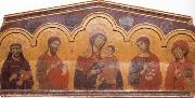 Guido da Siena Madonna and Child with Four Saints Sweden oil painting artist